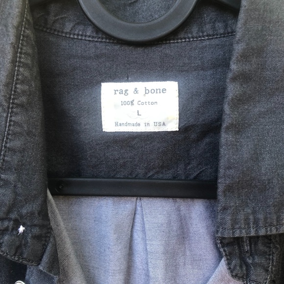 Rag & Bone Mens L Shirt - Picture 1 of 4